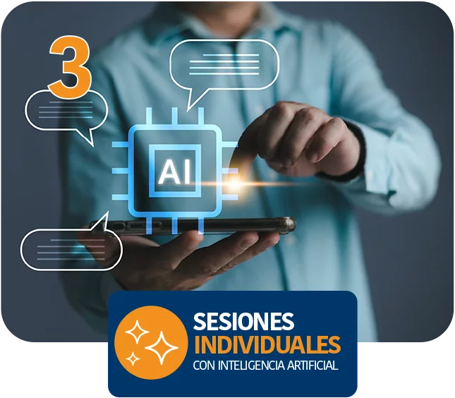 Sesiones individuales con inteligencia artificial
